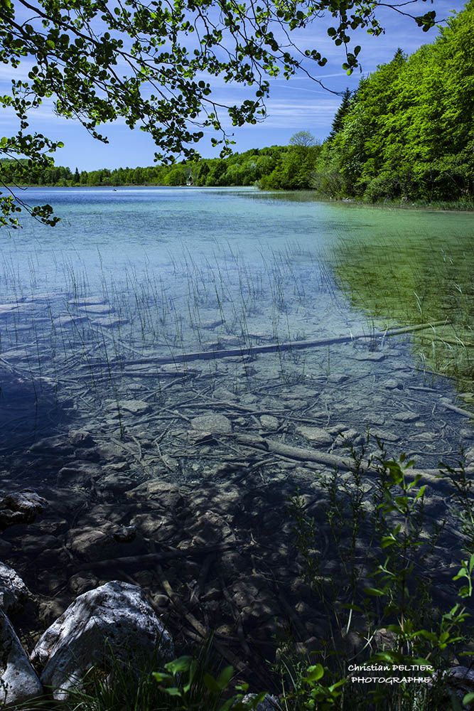 Un lac dans les rocheuses canadienne